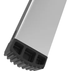 Стремянка алюминиевая двухсторонняя 2x6 ступеней NV 112 Новая высота 1120206