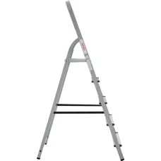 Стремянка 5 ступеней комбинированная со стальным профилем NV 1130 Новая высота 1130105