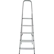 Стремянка 5 ступеней комбинированная со стальным профилем NV 1130 Новая высота 1130105