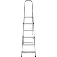 Стремянка 6 ступеней комбинированная со стальным профилем NV 1130 Новая высота 1130106
