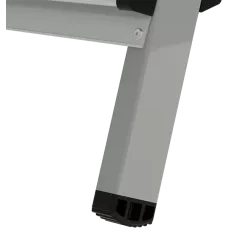 Стремянка 3 ступени комбинированная со стальным профилем органайзер NV 1135 Новая высота 1135103