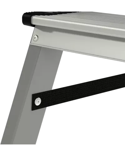 Стремянка 7 ступеней комбинированная со стальным профилем органайзер NV 1135 Новая высота 1135107