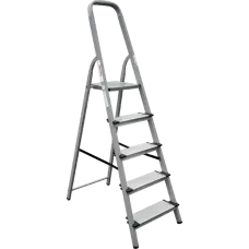 Стремянка 5 ступеней 130 мм комбинированная со стальным профилем NV 1137 Новая высота 1137105