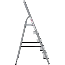 Стремянка 5 ступеней 130 мм комбинированная со стальным профилем NV 1137 Новая высота 1137105