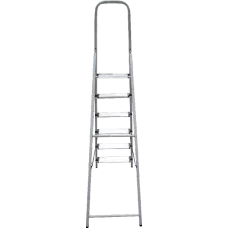 Стремянка 6 ступеней 130 мм комбинированная со стальным профилем NV 1137 Новая высота 1137106
