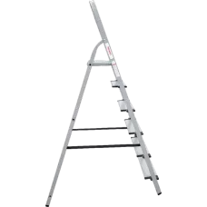 Стремянка 6 ступеней 130 мм комбинированная со стальным профилем NV 1137 Новая высота 1137106