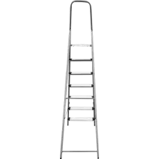 Стремянка 7 ступеней 130 мм комбинированная со стальным профилем NV 1137 Новая высота 1137107