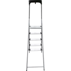 Стремянка 5 ступеней 130 мм комбинированная со стальным профилем органайзер NV 1138 Новая высота 1138105