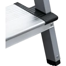 Стремянка 5 ступеней 130 мм комбинированная со стальным профилем органайзер NV 1138 Новая высота 1138105