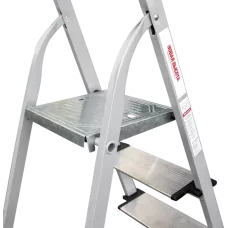 Стремянка 7 ступеней 130 мм комбинированная со стальным профилем органайзер NV 1138 Новая высота 1138107
