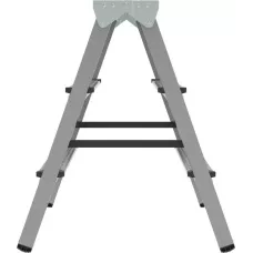 Стремянка стальная двухсторонняя 2x3 ступени NV1160 Новая высота 1160203