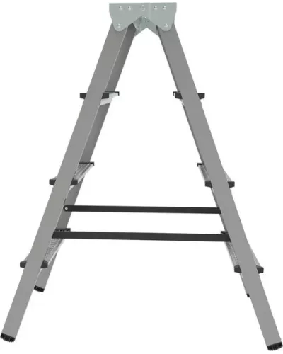 Стремянка стальная 2x4 ступени двухсторонняя NV1160 Новая высота 1160204