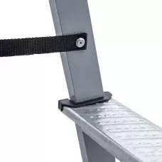 Стремянка стальная 2x4 ступени двухсторонняя NV1160 Новая высота 1160204