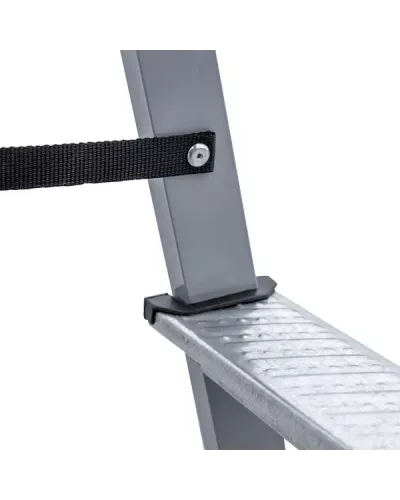 Стремянка стальная 2x4 ступени двухсторонняя NV1160 Новая высота 1160204