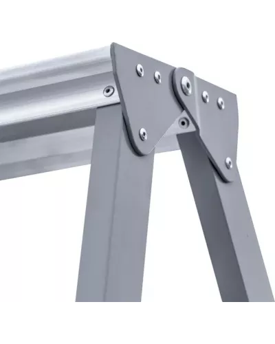 Стремянка стальная двухсторонняя 2x6 ступеней NV1160 Новая высота 1160206