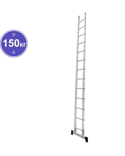 Лестница алюминиевая односекционная  13 ступеней NV1210 Новая высота 1210113