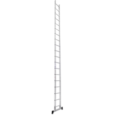 Лестница алюминиевая односекционная  19 ступеней NV1210 Новая высота 1210119