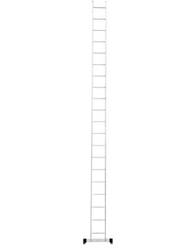 Лестница алюминиевая односекционная  20 ступеней NV1210 Новая высота 1210120