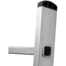 Лестница алюминиевая односекционная  20 ступеней NV1210 Новая высота 1210120