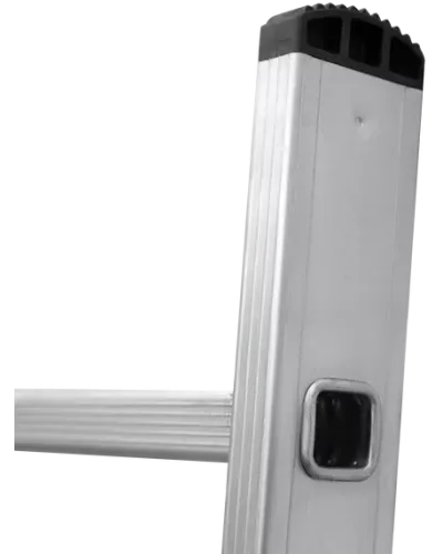 Лестница алюминиевая односекционная  20 ступеней NV1210 Новая высота 1210120