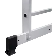 Лестница алюминиевая односекционная  22 ступеней NV1210 Новая высота 1210122