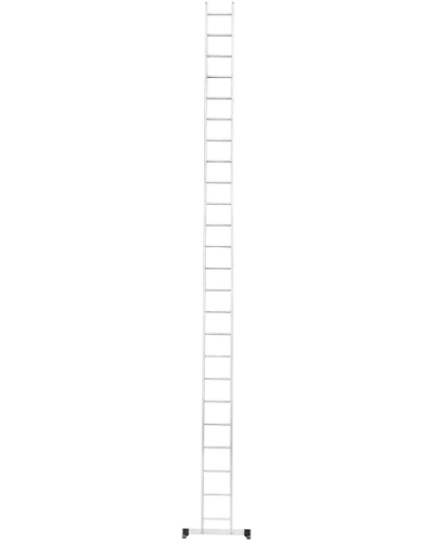 Лестница алюминиевая односекционная  24 ступеней NV1210 Новая высота 1210124