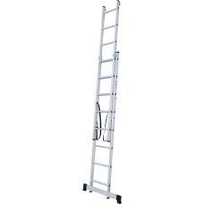 Лестница алюминиевая двухсекционная NV 122  2х8 ступеней Новая высота 1220208