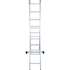 Лестница алюминиевая двухсекционная NV 122  2х8 ступеней Новая высота 1220208