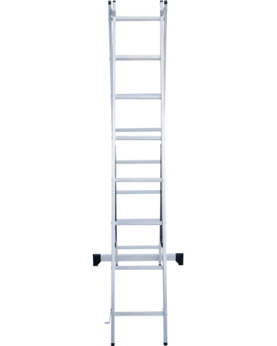 Лестница алюминиевая двухсекционная NV 122  2х8 ступеней Новая высота 1220208