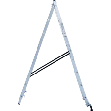 Лестница алюминиевая двухсекционная NV 122  2х8 ступеней Новая высота 1220208