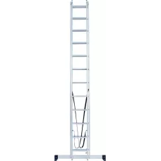 Лестница алюминиевая двухсекционная NV 122 2х13 ступеней Новая высота 1220213