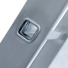 Лестница алюминиевая двухсекционная 2х14 ступеней NV 122 Новая высота 1220214