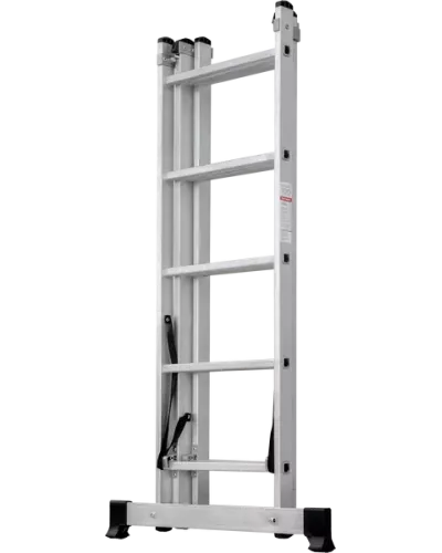 Лестница алюминиевая трёхсекционная NV 123  3x5 ступеней Новая высота 1230305