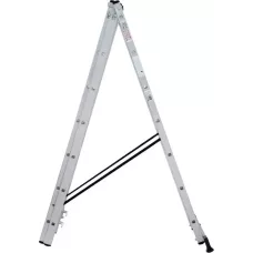 Лестница алюминиевая трёхсекционная NV 123  3x8 ступеней Новая высота 1230308