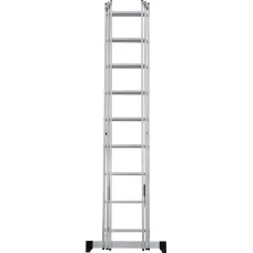 Лестница алюминиевая трёхсекционная NV 123  3x9 ступеней Новая высота 1230309