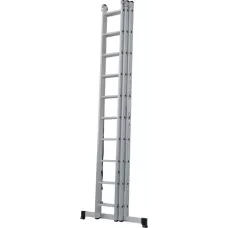 Лестница алюминиевая трёхсекционная NV 123 3x10 ступеней Новая высота 1230310