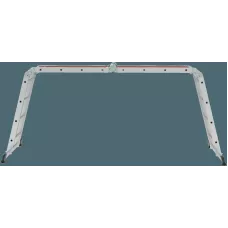 Лестница-трансформер 4х4 ступени с помостом NV1330 Новая высота 1330404