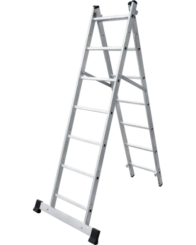 Лестница-помост 3в1 2x7 ступеней NV1415 Новая высота 1415207