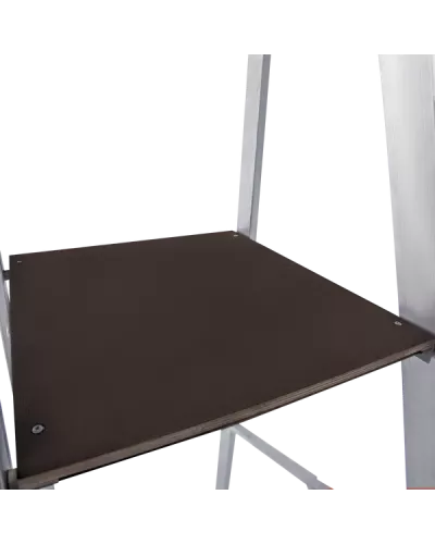 Стремянка передвижная профессиональная 6 ступеней с платформой 450x450 мм NV1540 Новая высота 1540106