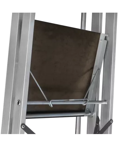 Стремянка передвижная профессиональная 9 ступеней с платформой 450x450 мм NV1540 Новая высота 1540109