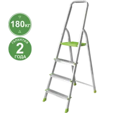 Стремянка алюминиевая 4 ступени NV2110 Новая высота 2110104