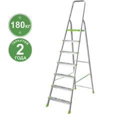 Стремянка алюминиевая 7 ступеней NV2110 Новая высота 2110107