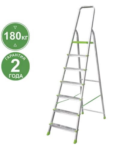 Стремянка алюминиевая 7 ступеней NV2110 Новая высота 2110107