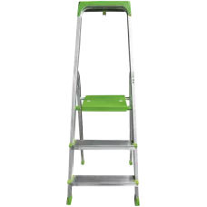 Стремянка алюминиевая 3 ступени с органайзером NV2115 Новая высота 2115103