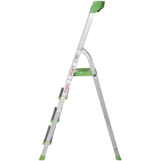 Стремянка алюминиевая 4 ступени с органайзером NV2115 Новая высота 2115104