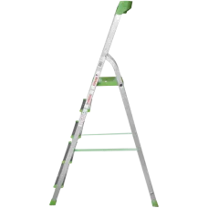 Стремянка алюминиевая 5 ступеней с органайзером NV2115 Новая высота 2115105