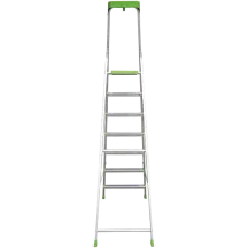 Стремянка алюминиевая 7 ступеней с органайзером NV2115 Новая высота 2115107