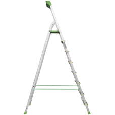 Стремянка алюминиевая 8 ступеней с органайзером NV2115 Новая высота 2115108