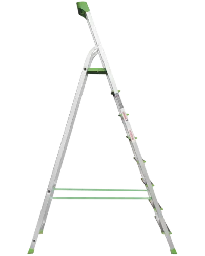 Стремянка алюминиевая 8 ступеней с органайзером NV2115 Новая высота 2115108