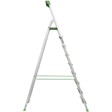 Стремянка алюминиевая 9 ступеней с органайзером NV2115 Новая высота 2115109